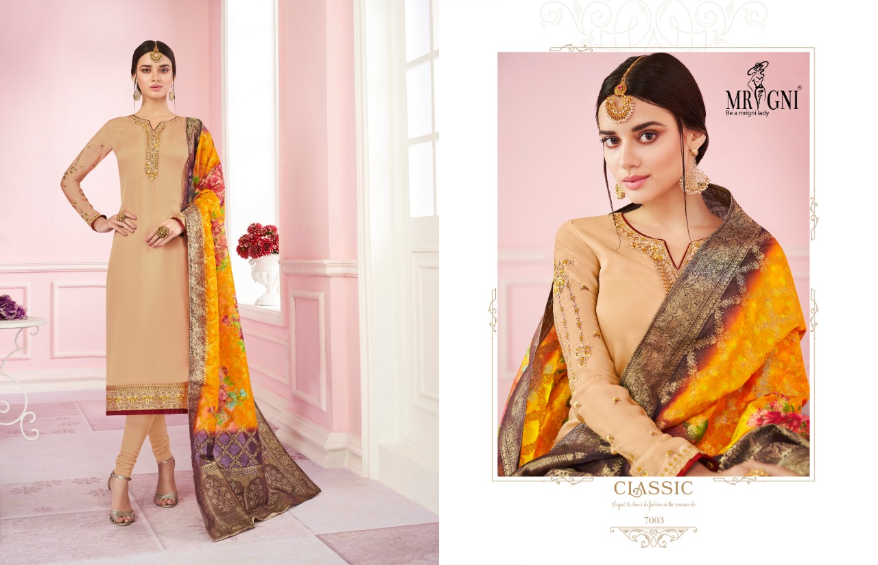 mrigni series vol 7 colorful collection of salwaar suits