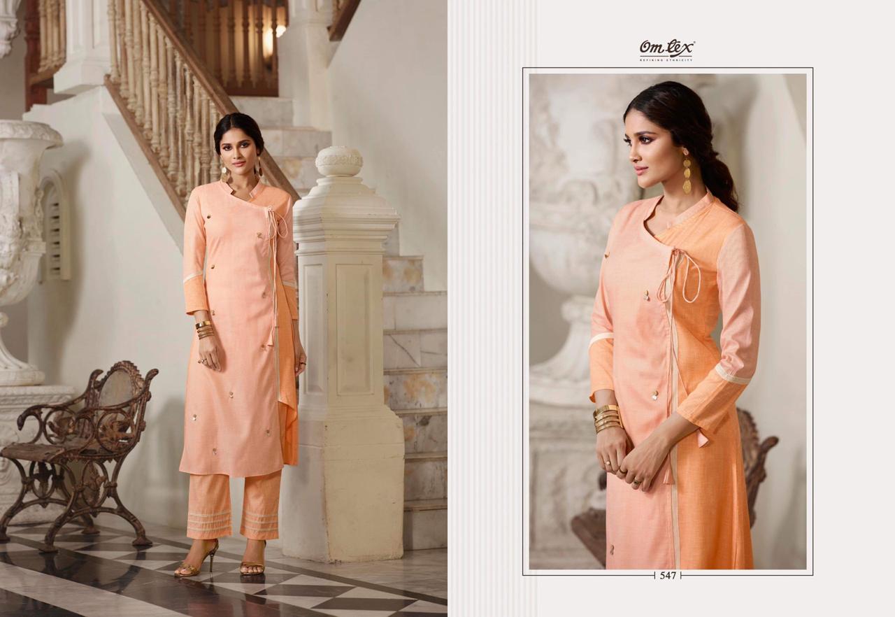 Omtex barkha fancy elegant kurti with plazzo collection