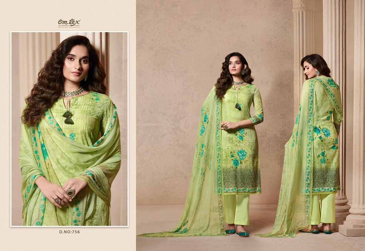 Omtex isiska cotton fancy wear salwar kameez collection