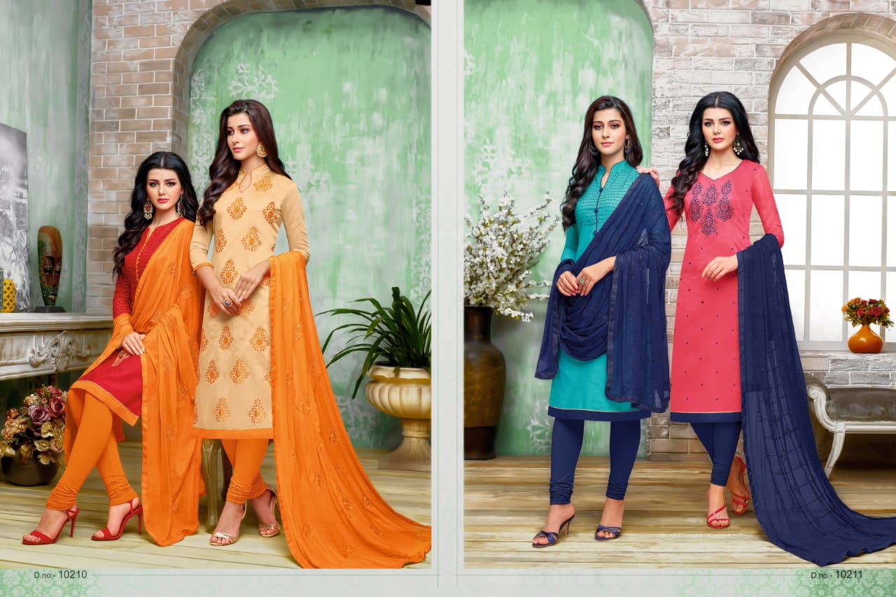R r fashion hum tum 13 embroidered salwar kameez collection dealer