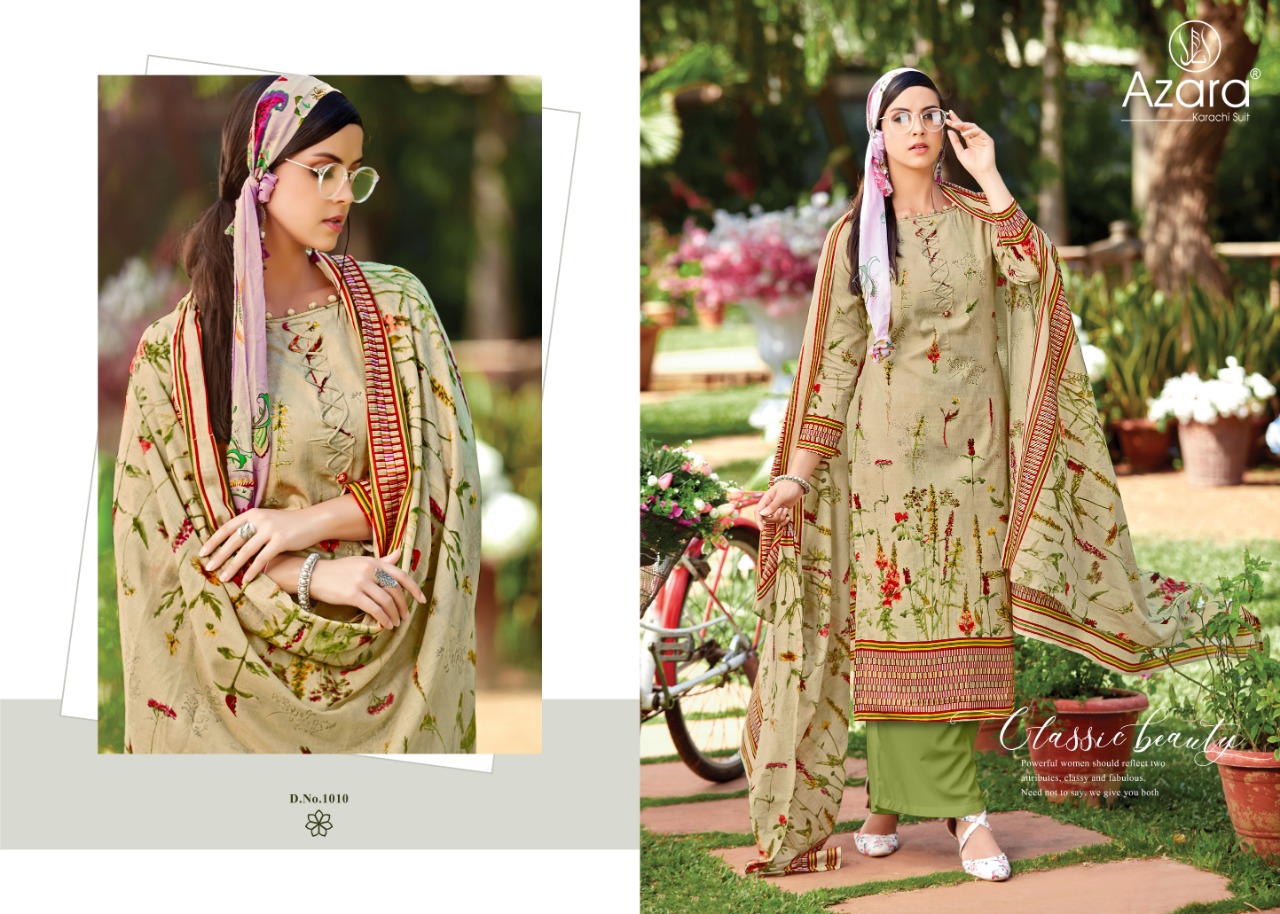 Radhika azara sofiya cotton printed salwar kameez collection