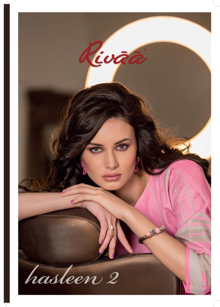 Rivaa hasleen vol 2 designer dress Material collection at wholesale rate