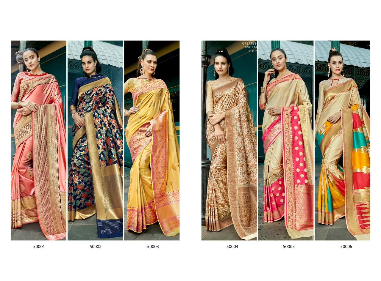 Saroj soundarya banarasi silk beautiful saree collection