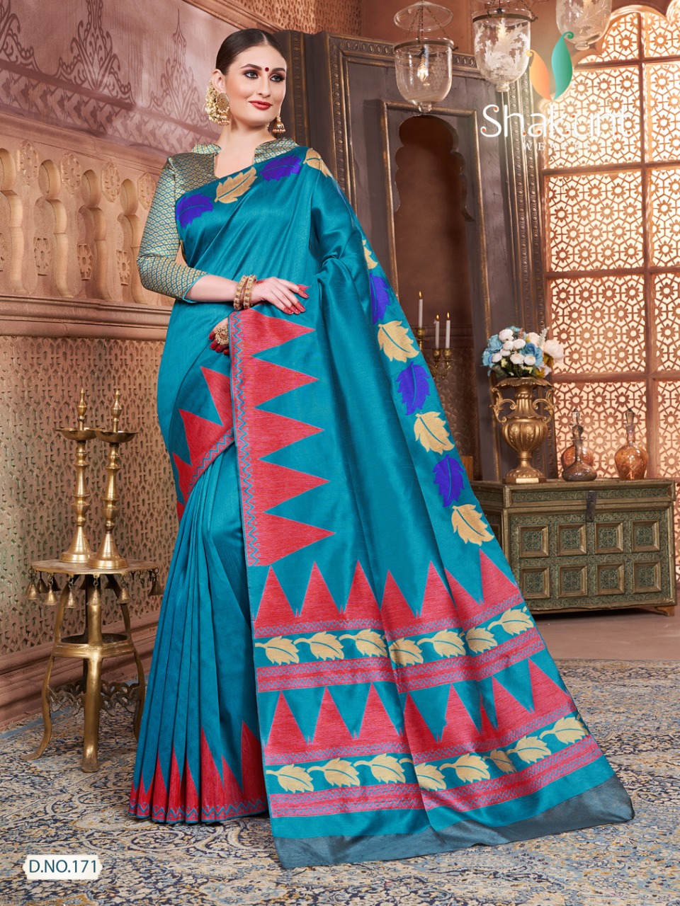 Shakunt weaves saubhagya silk based fancy saree Wholesaler