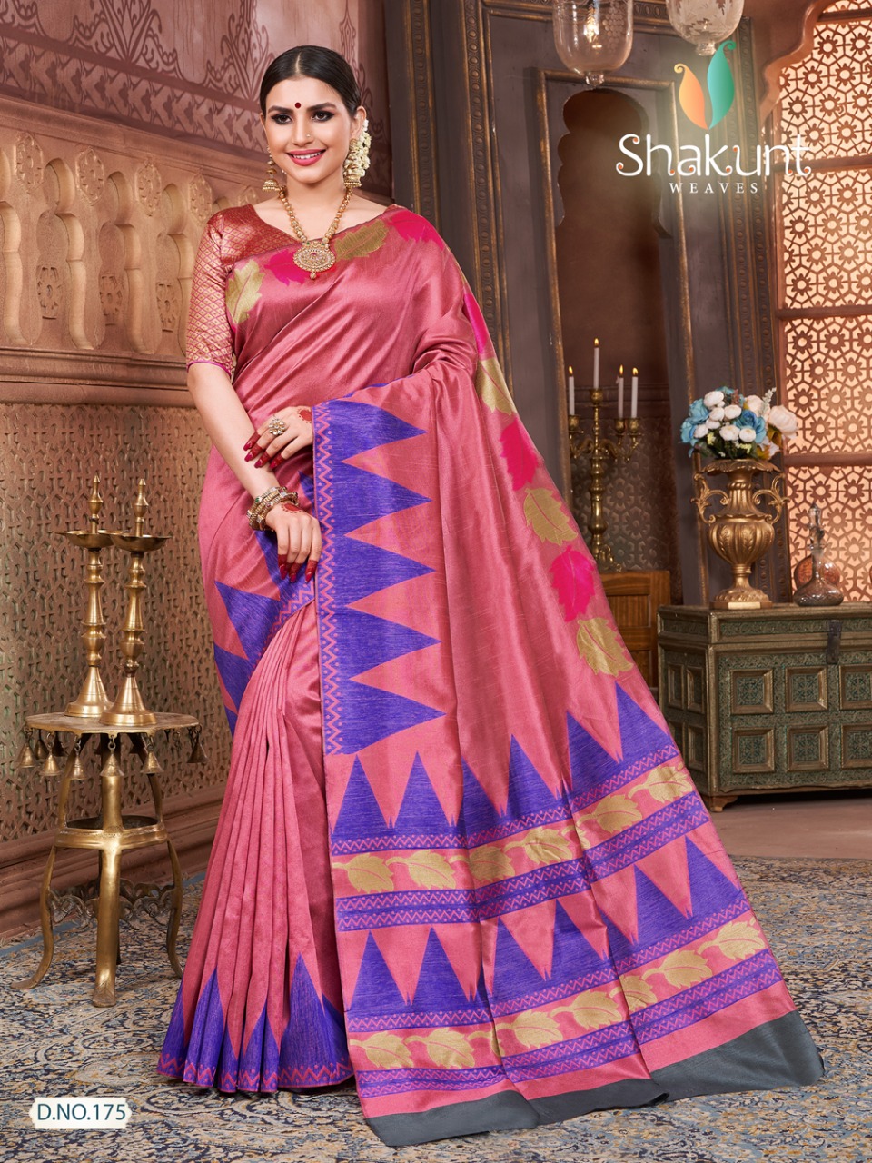 Shakunt weaves saubhagya silk based fancy saree Wholesaler