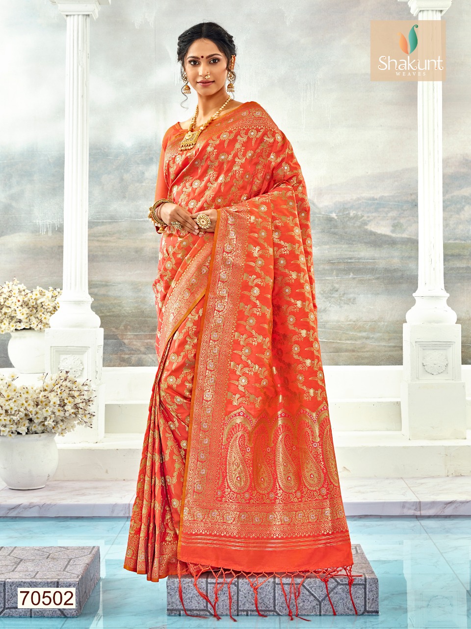 Shakunt weaves sejal Traditional silk saree collection