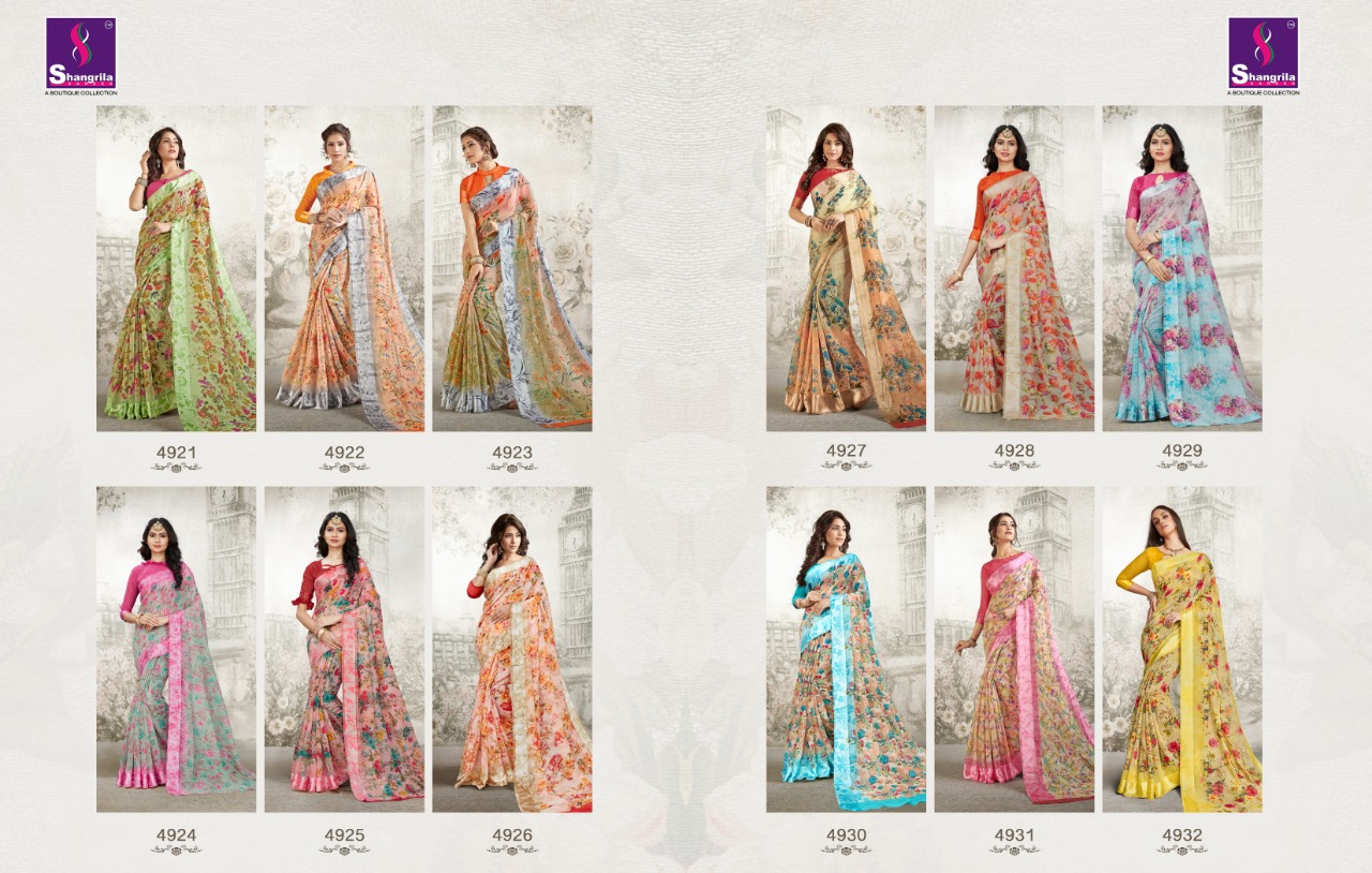 Shangrila kanchana cotton vol 17 Traditional cotton sarees catalog