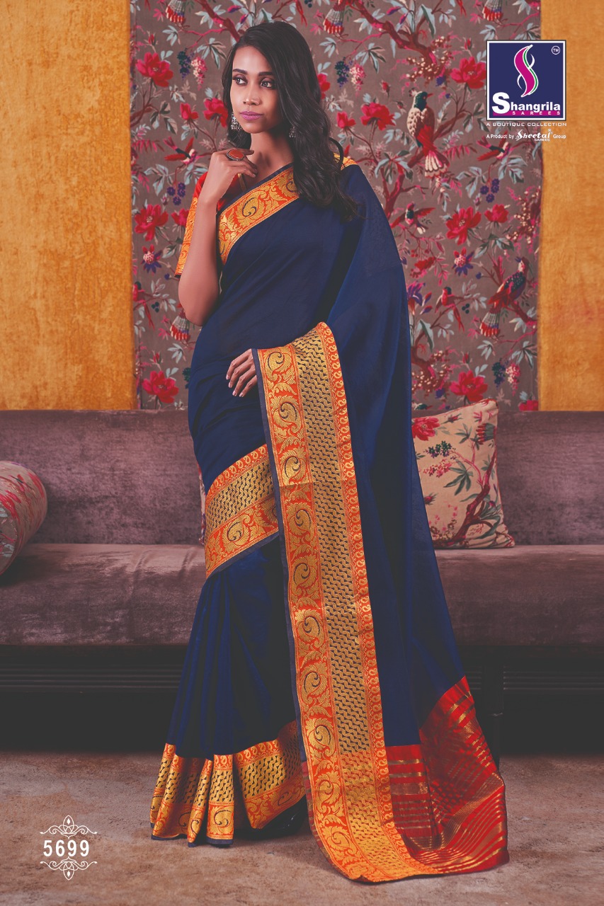 shangrila new kalamkari vol 3 fancy collection of sarees  at wholesale rate
