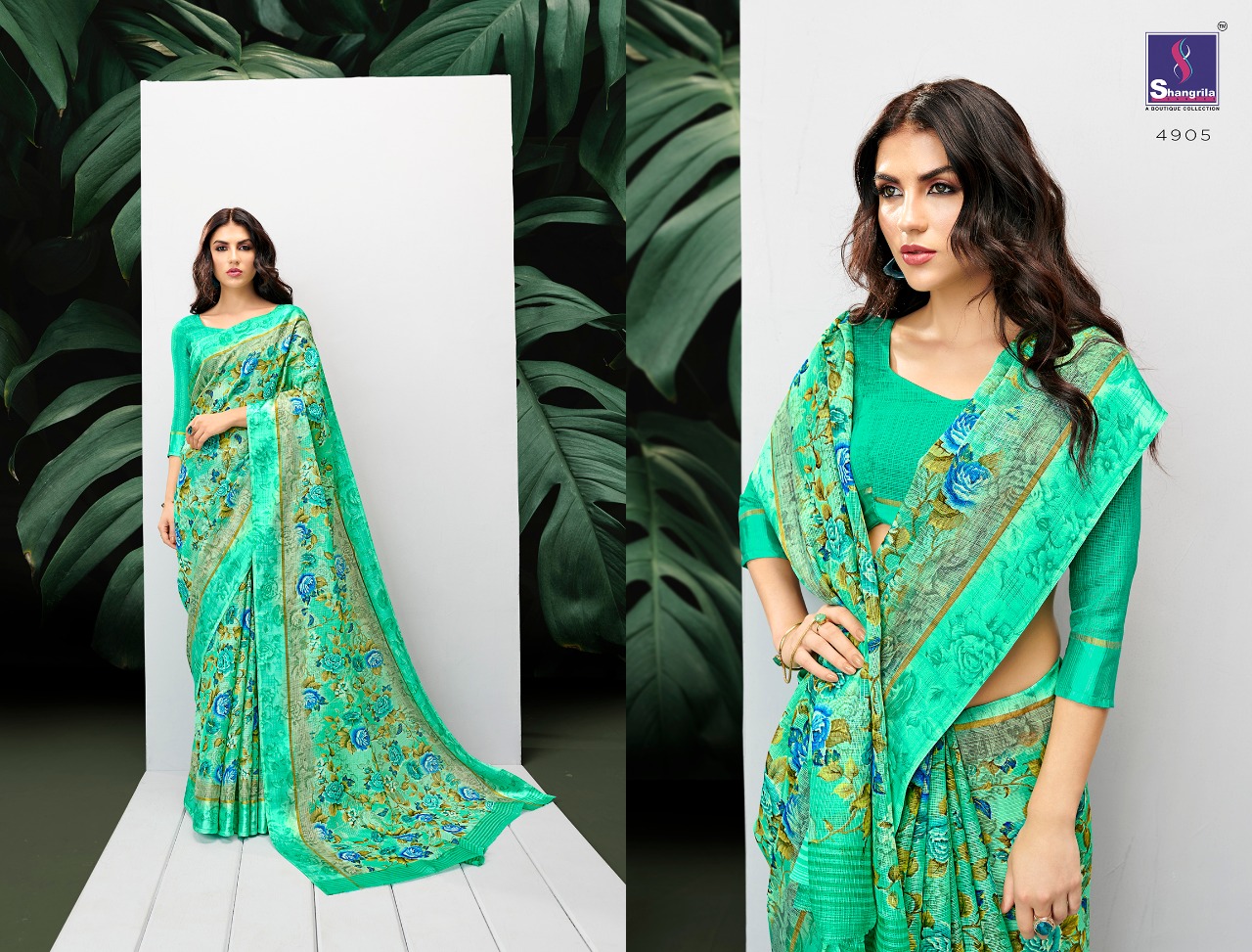 Shangrila rayesha cotton fancy Traditional sarees collection