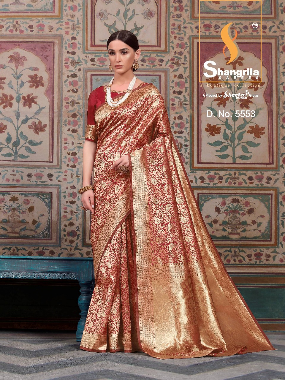 Shangrila samyra silk Traditional new silk saree catalog