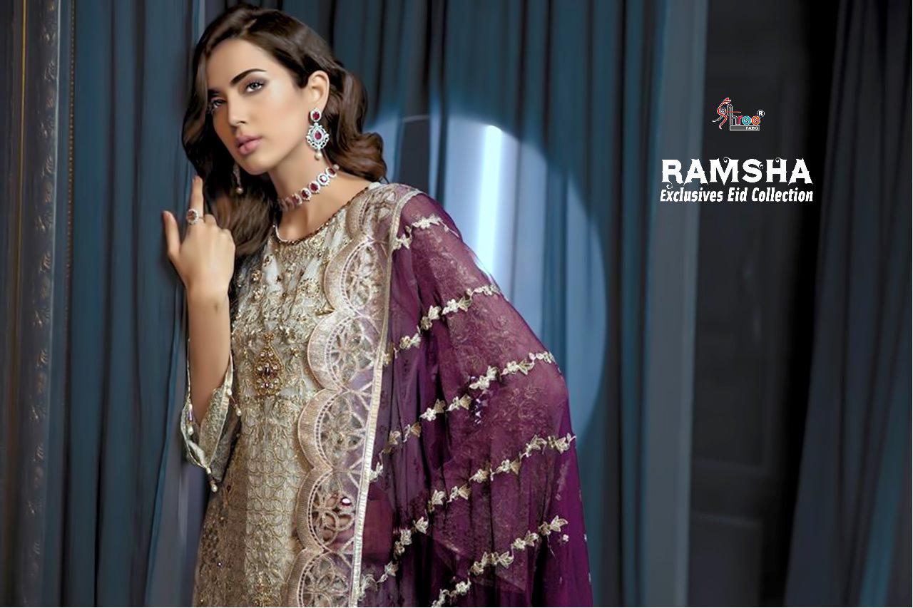 Shree fabs ramsha exclusive eid collection salwar kameez