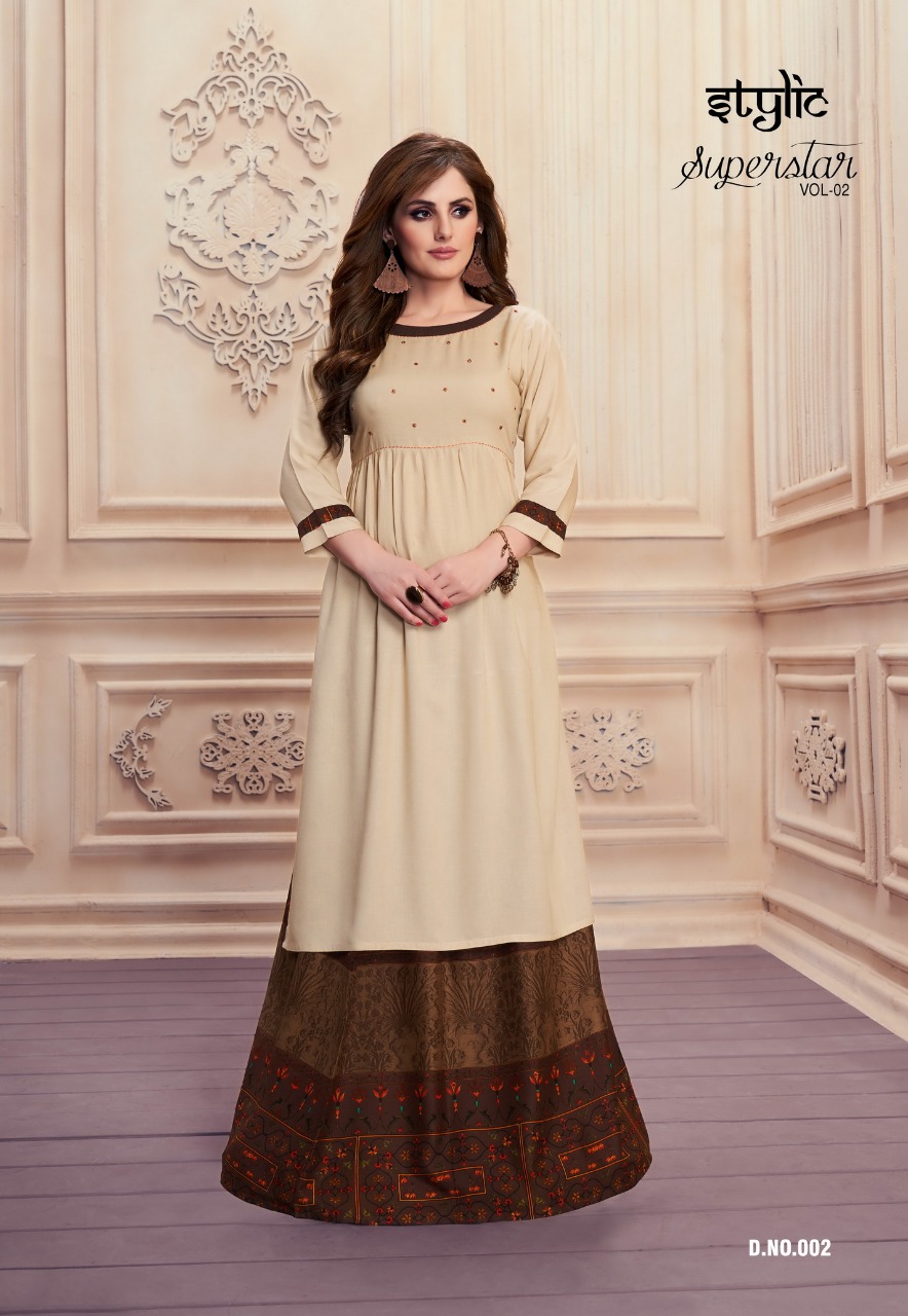 stylic superstar vol  2 colorful casual wear kurtis at reasonable rate
