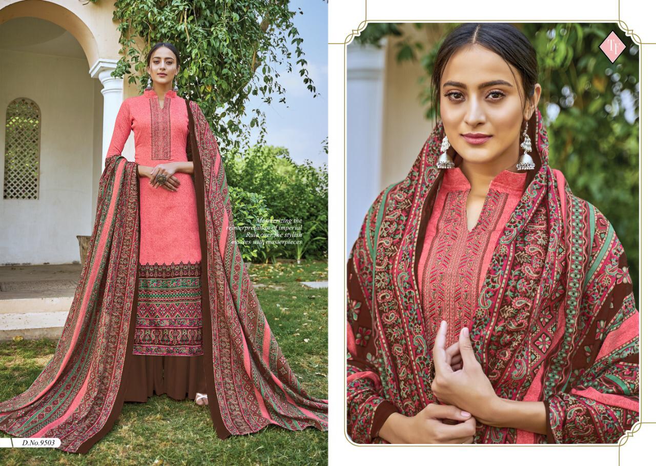 tanishk fashion kashmiri vol 5 fancy collection of salwaar suits at reasonable rate