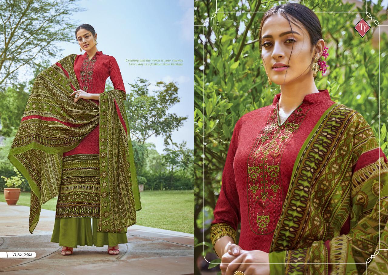 tanishk fashion kashmiri vol 5 fancy collection of salwaar suits at reasonable rate