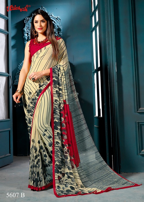 Vaishali fashion pure oppulence georgette Traditional sarees catalog