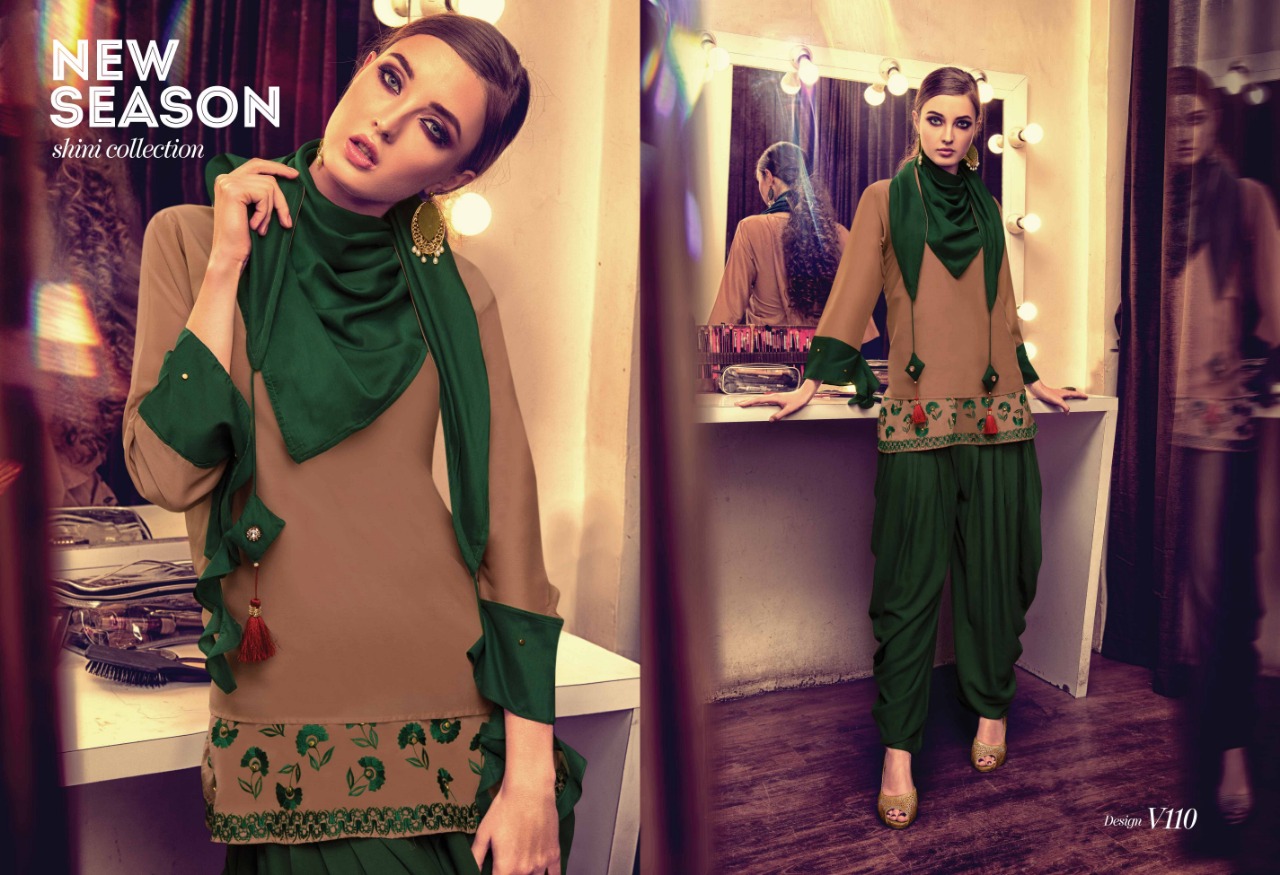 Vastrikaa u fancy top and bottom party wear collection