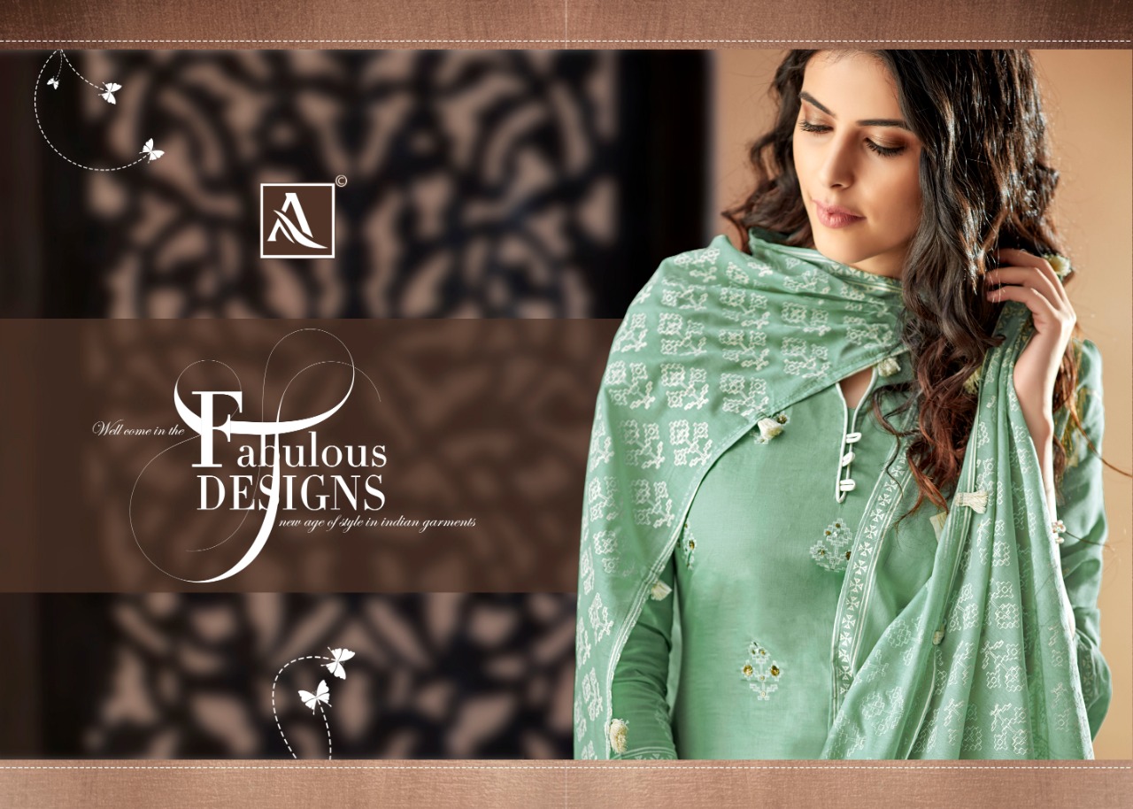 Alok suits apsara designer dress Material collection