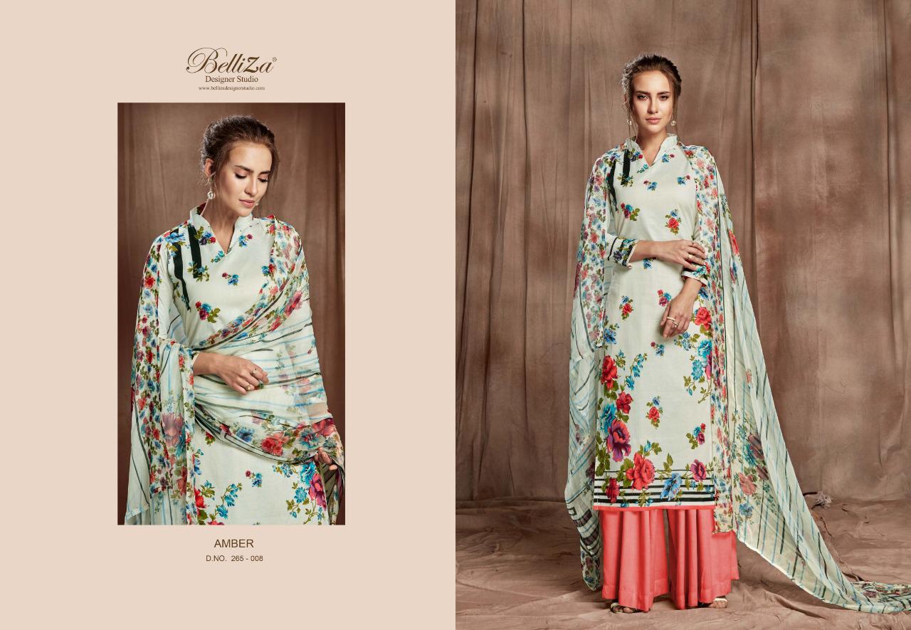 Belliza designer studio Amber digital printed salwar kameez collection
