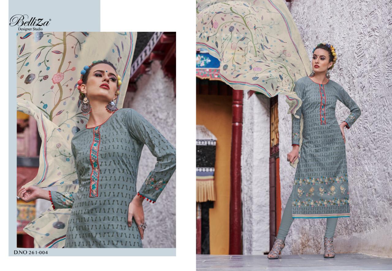 Belliza Designer Studio Ruaab Pure Cotton Salwar Kameez Collection