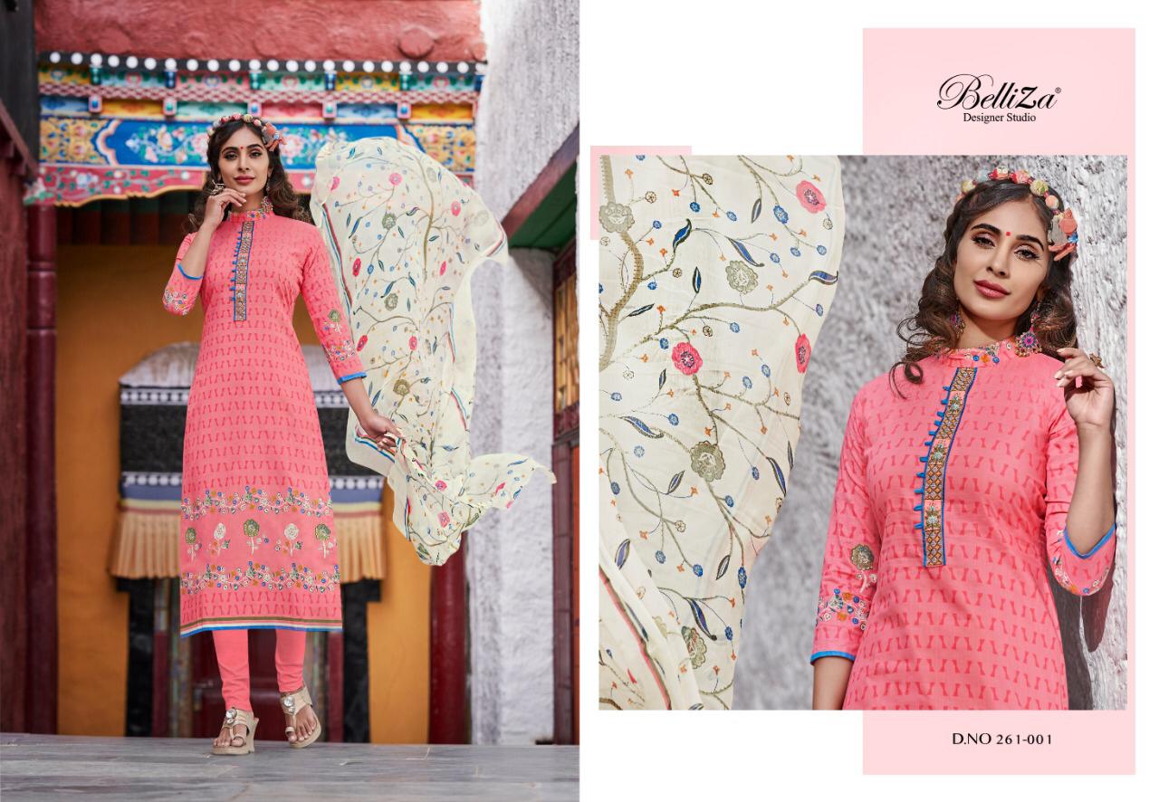 Belliza Designer Studio Ruaab Pure Cotton Salwar Kameez Collection