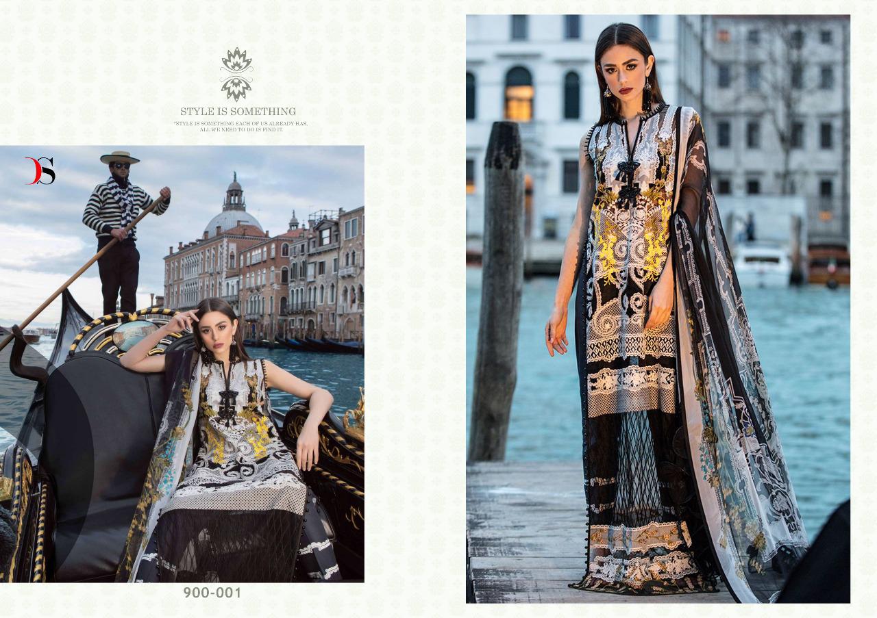 Deepsy suits sana safinaz lawn 19 heavy embroidered karachi work dress Material catalog