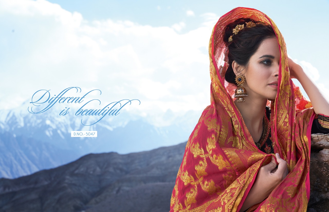 Kessi fabrics parampara vol 5 embroidered salwar kameez collection dealer