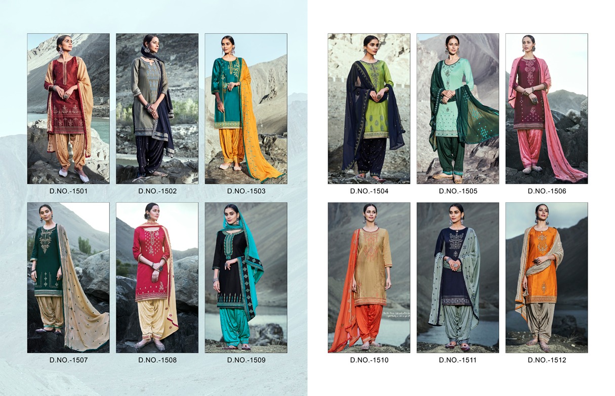 Kessi fabrics patiala house vol 71 embroidered salwar kameez collection