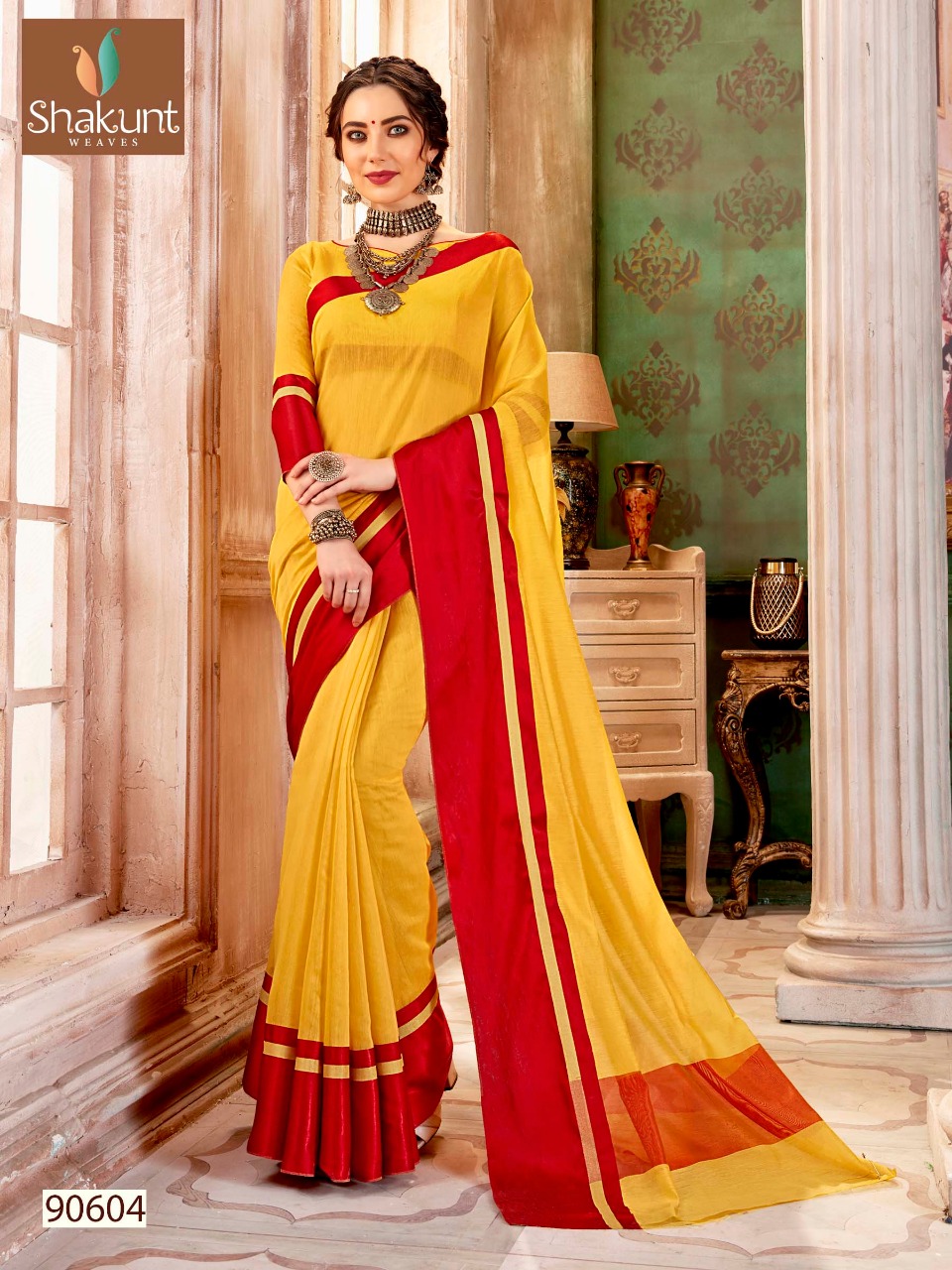 Shakunt weaves harsha beautiful sarees collection at wholesale rate