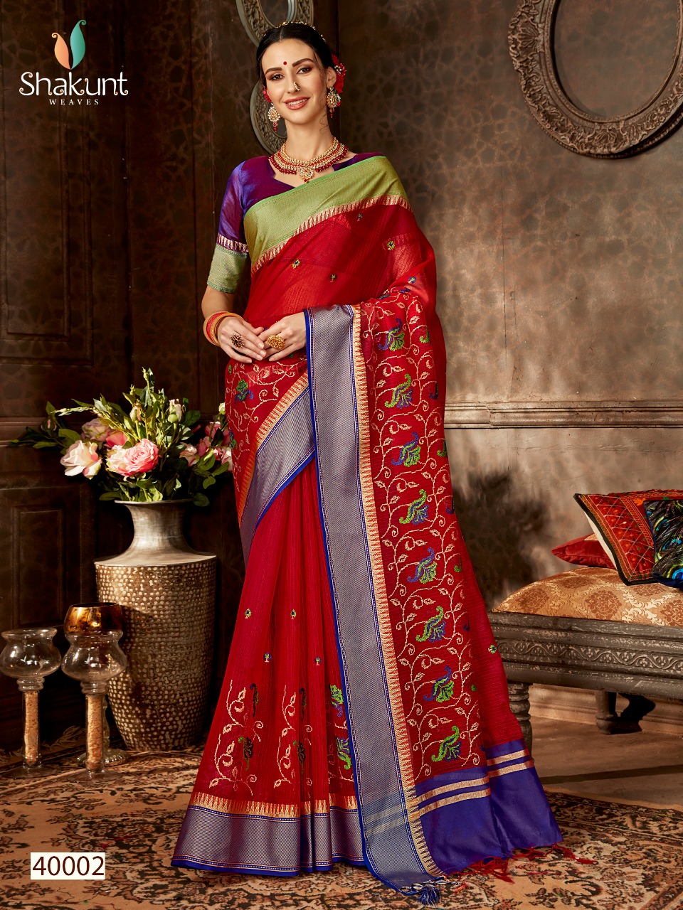 Shakunt weaves kanthkumari beautiful elegant sarees dealer