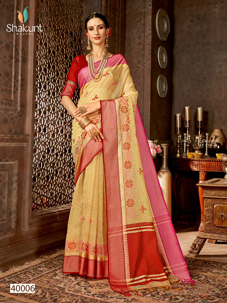 Shakunt weaves kanthkumari beautiful elegant sarees dealer