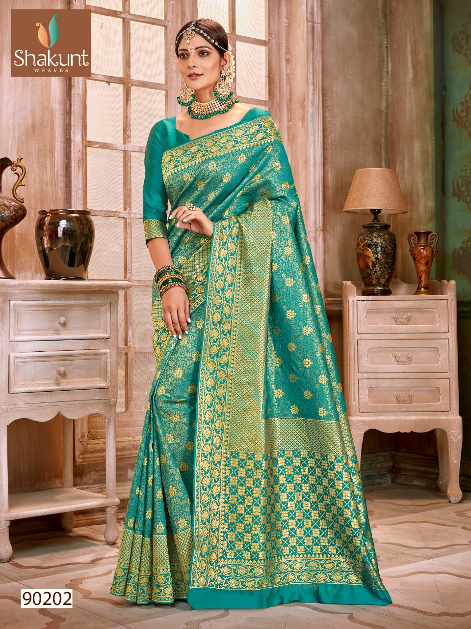 Shakunt weaves prabhodini Traditional printed silk sarees collection Wholesaler