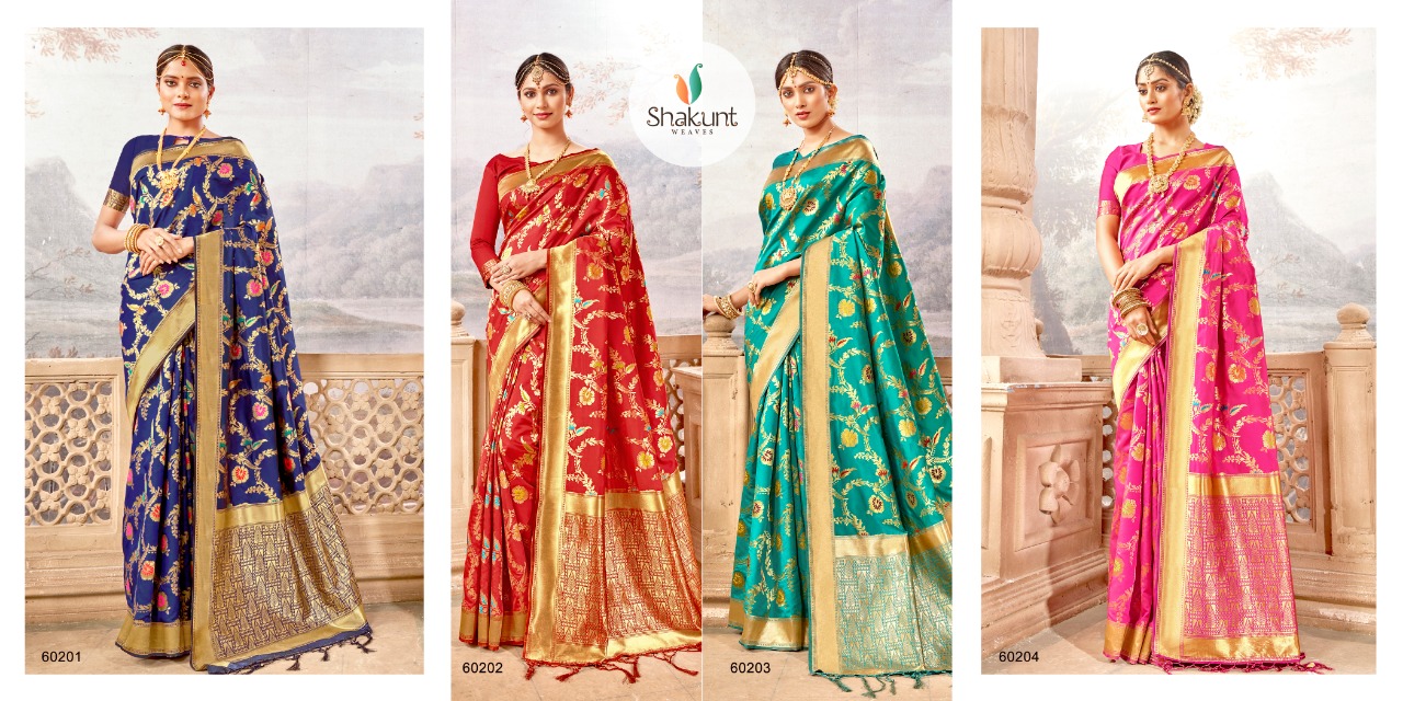 Shakunt weaves sharda festive wear Traditional sarees collection