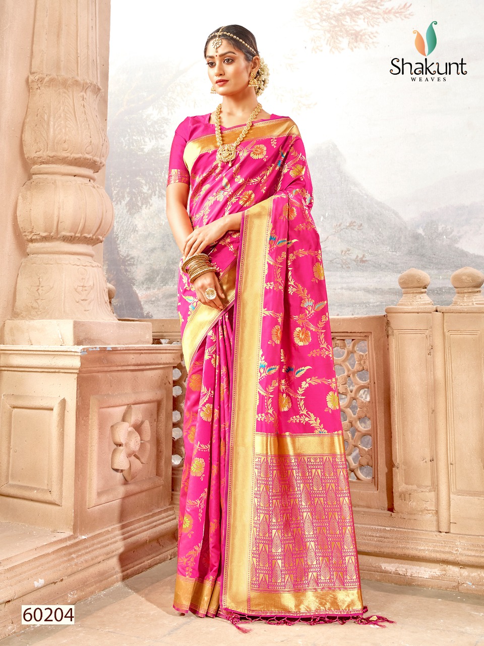 Shakunt weaves sharda festive wear Traditional sarees collection