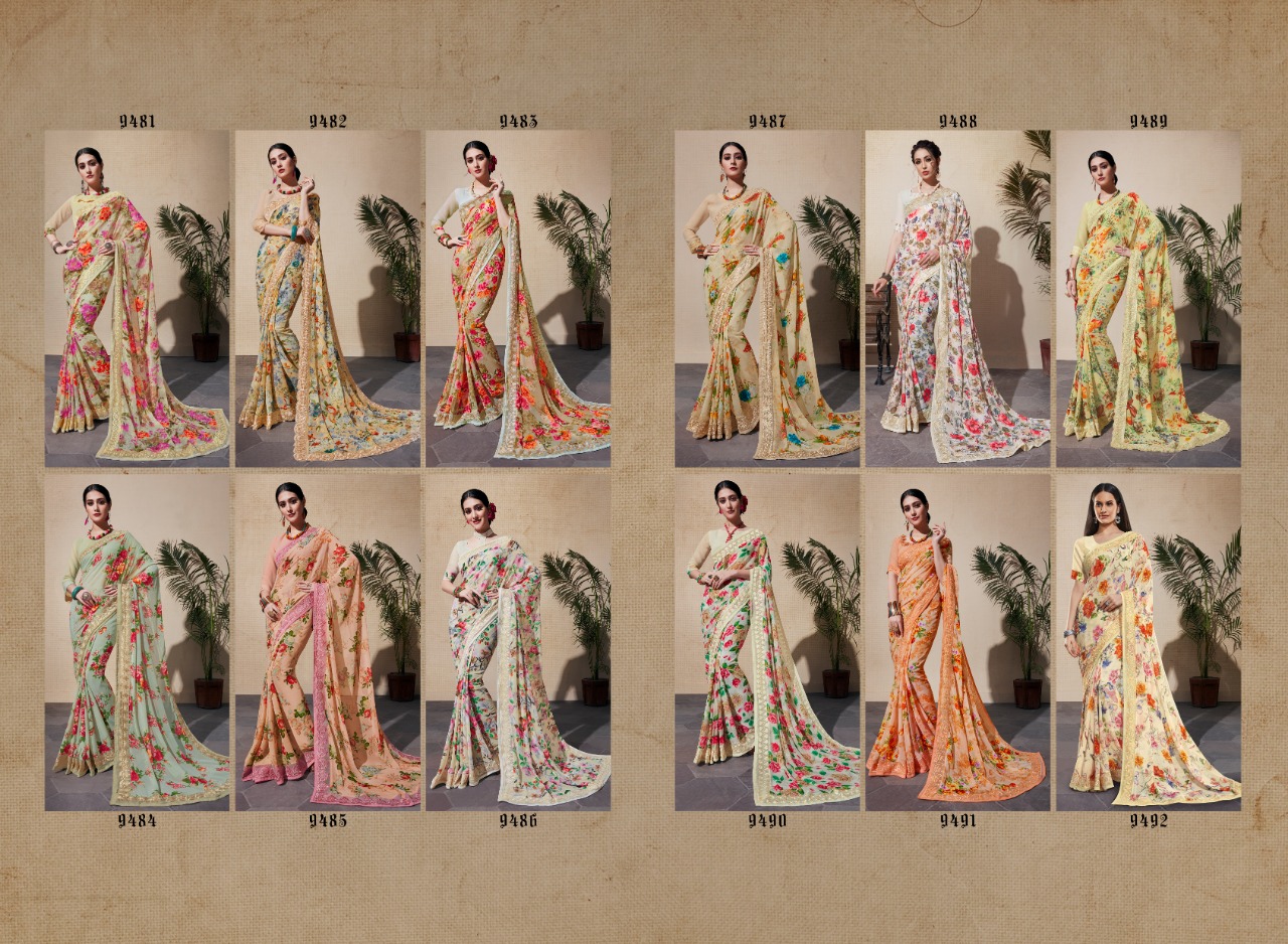 Shangrila kaamini vol 10 Traditional sarees collection