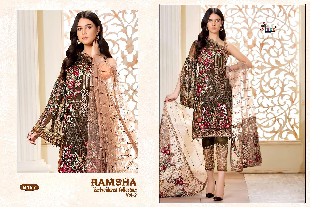Shree fabs ramsha embroidered collection vol 2