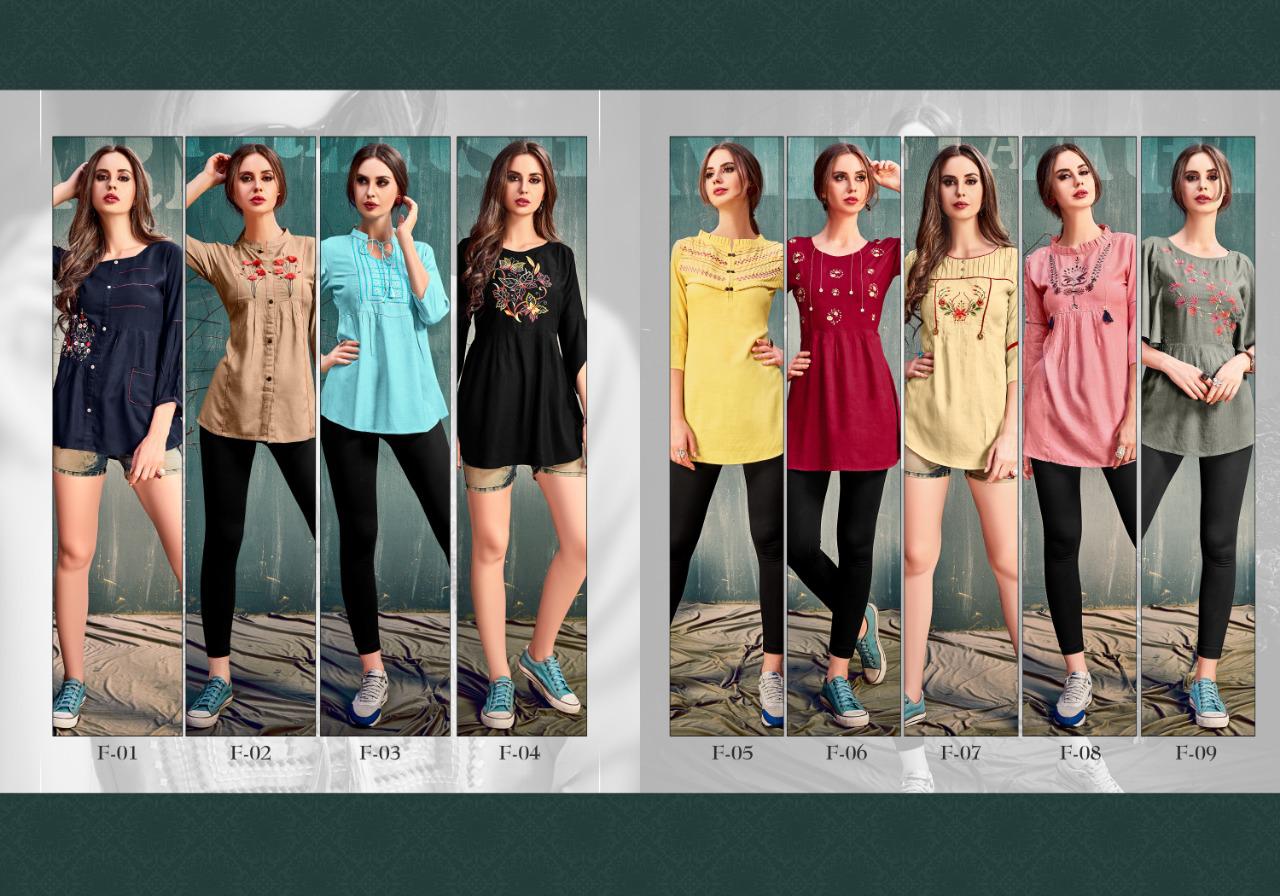 Stf florence vol 20 embroidered short tunics collection