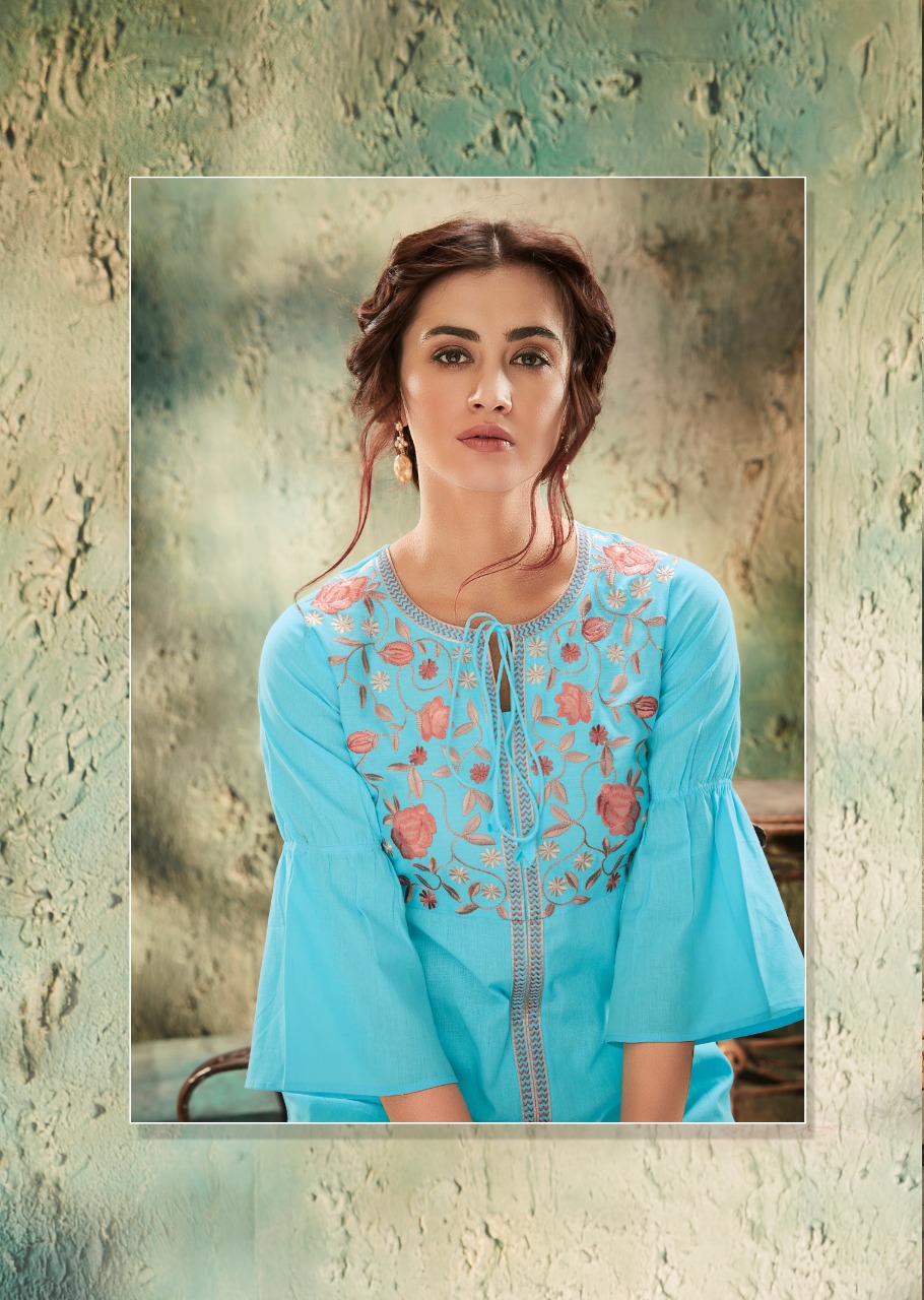 Vastrikaa bliss kurti with plazzo collection at wholesale rate