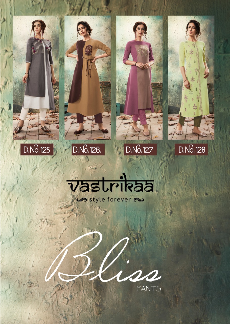 Vastrikaa bliss pants top with pants collection