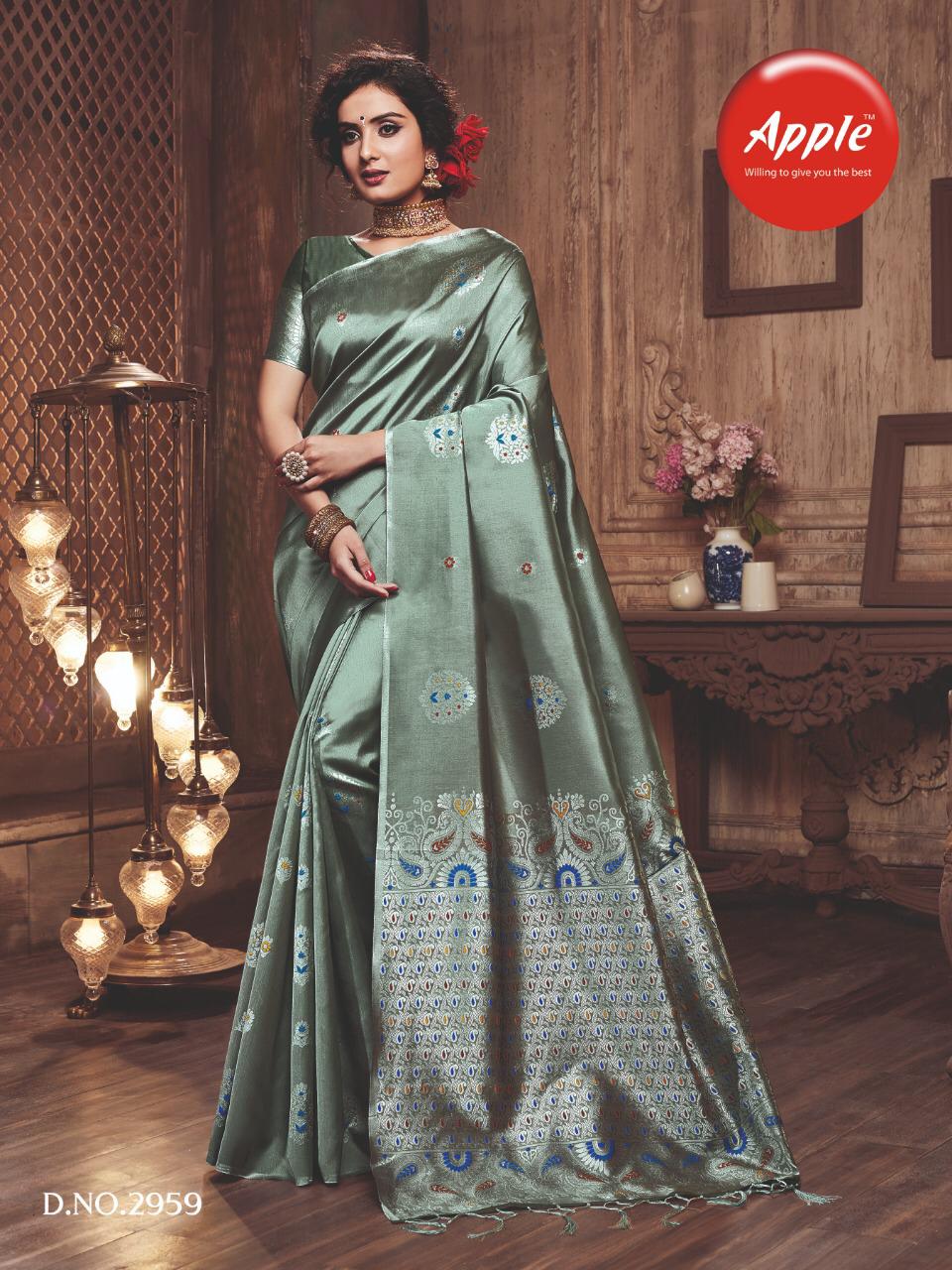 Apple Ghoomar vol 2 beautiful silk sarees collection