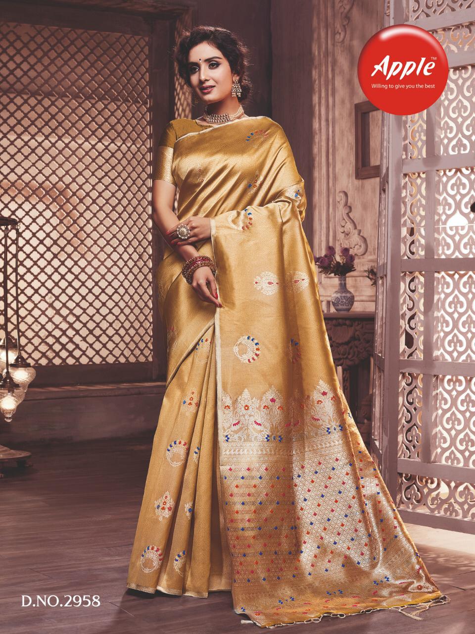 Apple Ghoomar vol 2 beautiful silk sarees collection