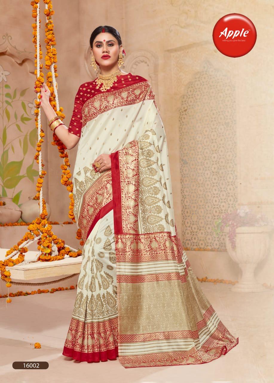 Apple pooja vol 11 Occasional wear silk sarees collection