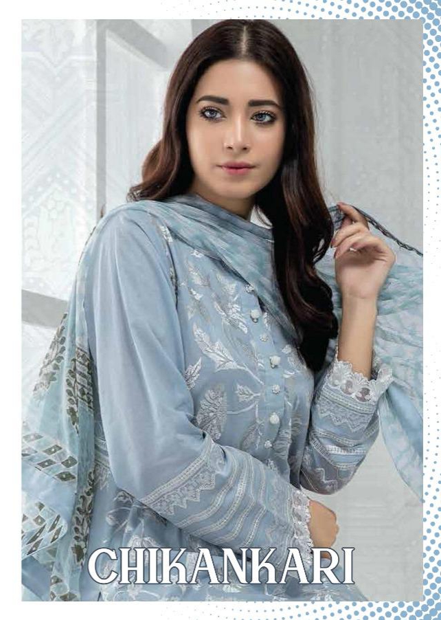 Deepsy suits chikankari heavy embroidered cotton suits collection