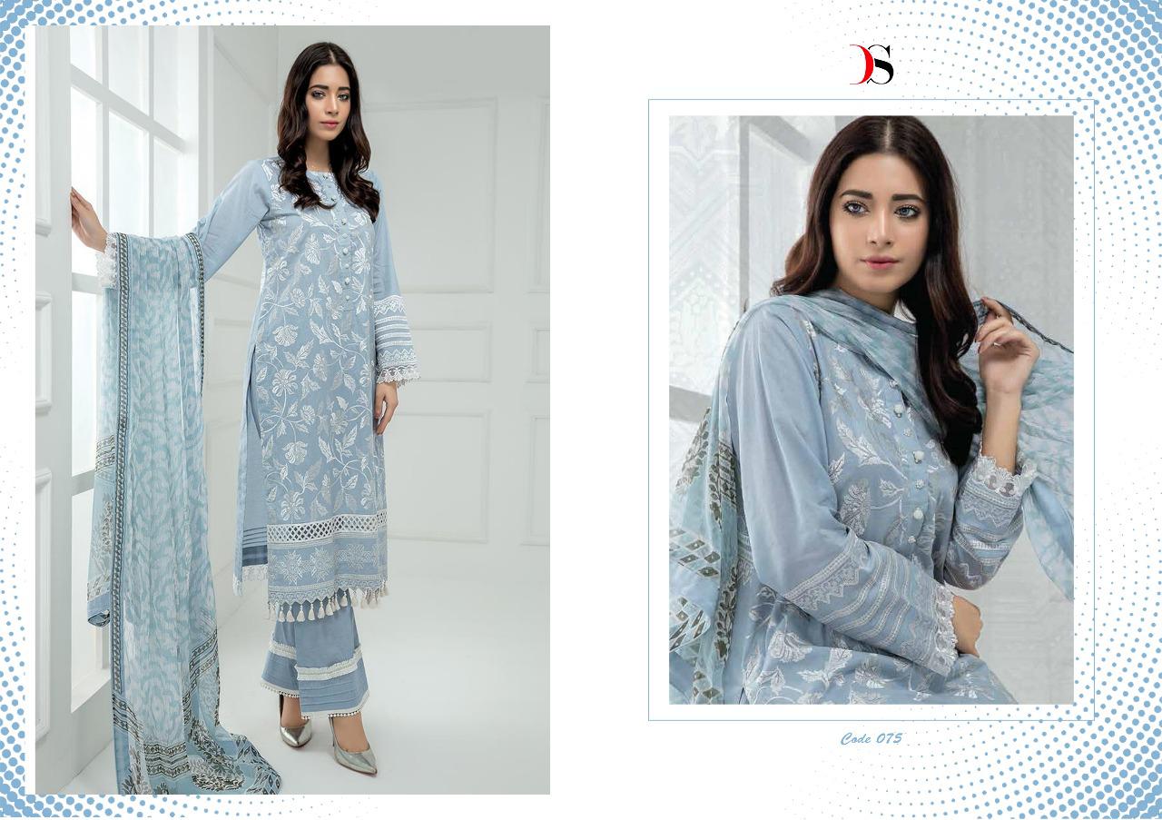 Deepsy suits chikankari heavy embroidered cotton suits collection