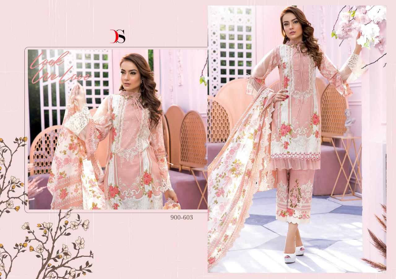 Deepsy suits firdous 2 super nx karachi Printed dress Material