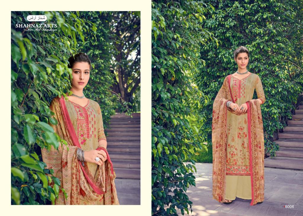 Shahnaz arts Mihira cotton printed salwar kameez collection