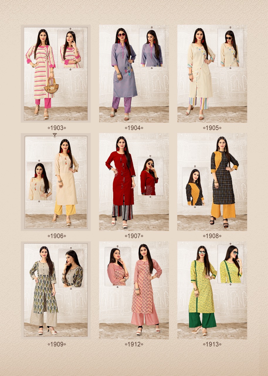 Shalin maniyar fashion sweety handloom cotton kurties collection