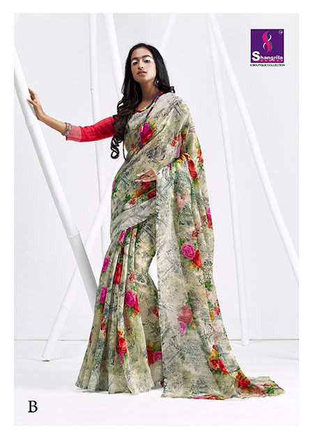 Shangrila simaaya cotton vol 2 handloom printed cotton sarees exporter