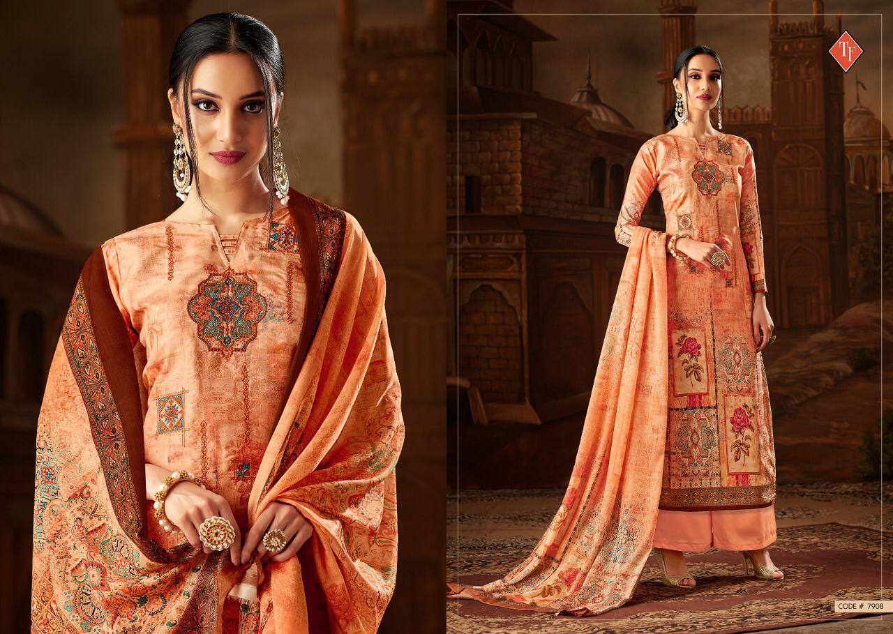 Tanishk fashion avani vol 3 upada silk salwar suits Material at wholesale rate