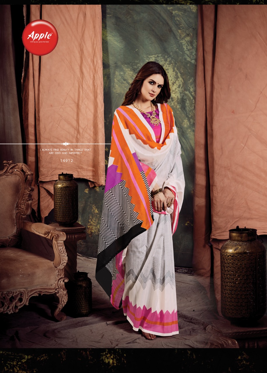 Apple Womaniya vol 14 beautiful colorful set of sarees