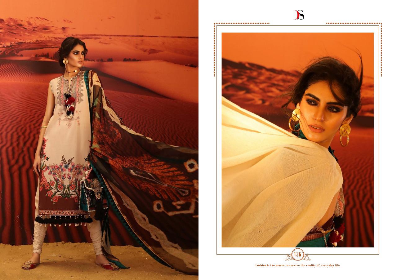 Deepsy suits florent 22 cotton embroidered salwar kameez collection